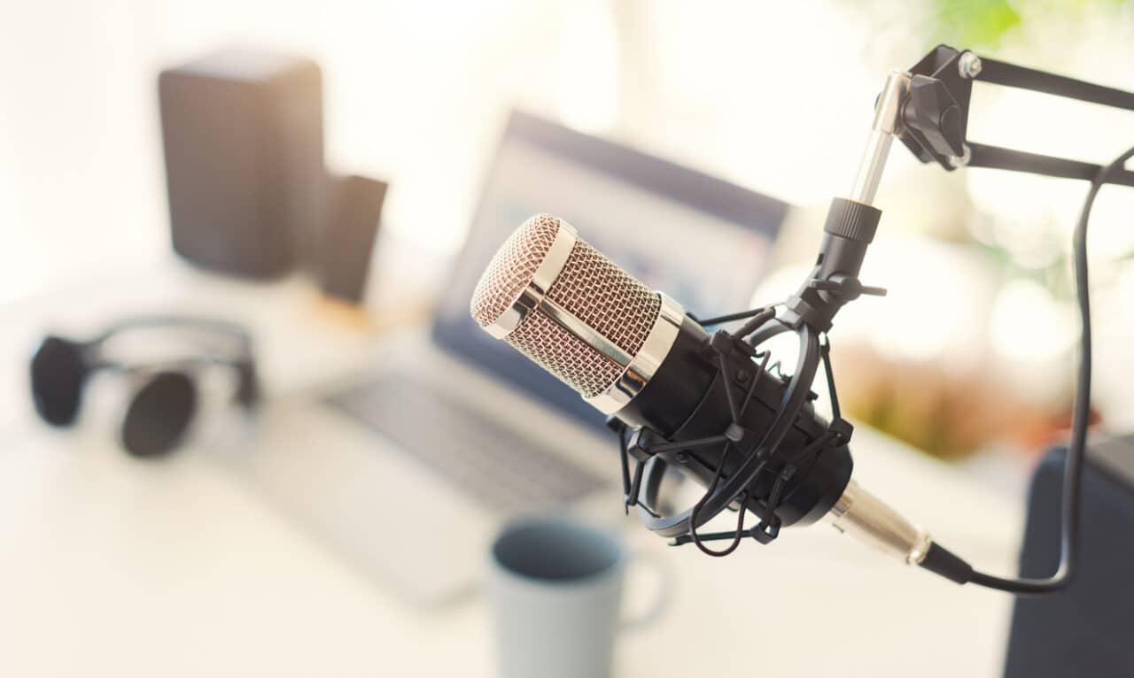 Podcast equipment 