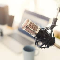 Podcast equipment
